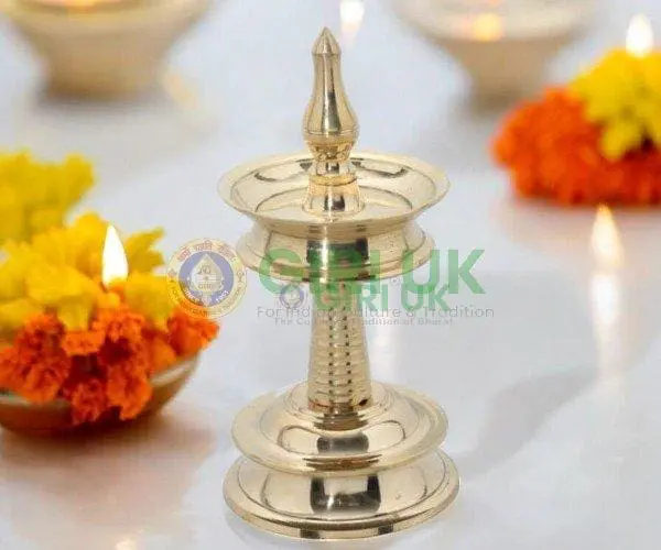 Kerala Vilakku - Brass - 16cm