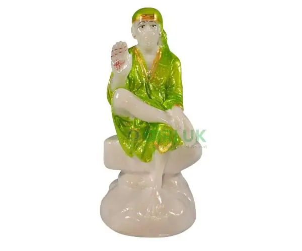 Shirdi Sai Baba Idol - Marble - 5 inch