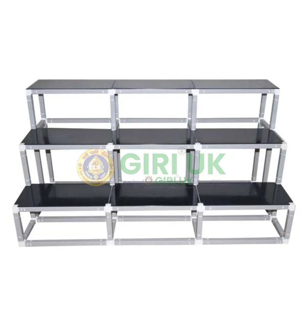 3 Steps, 3-width Triple Frame Golu Padi Stand (3T)