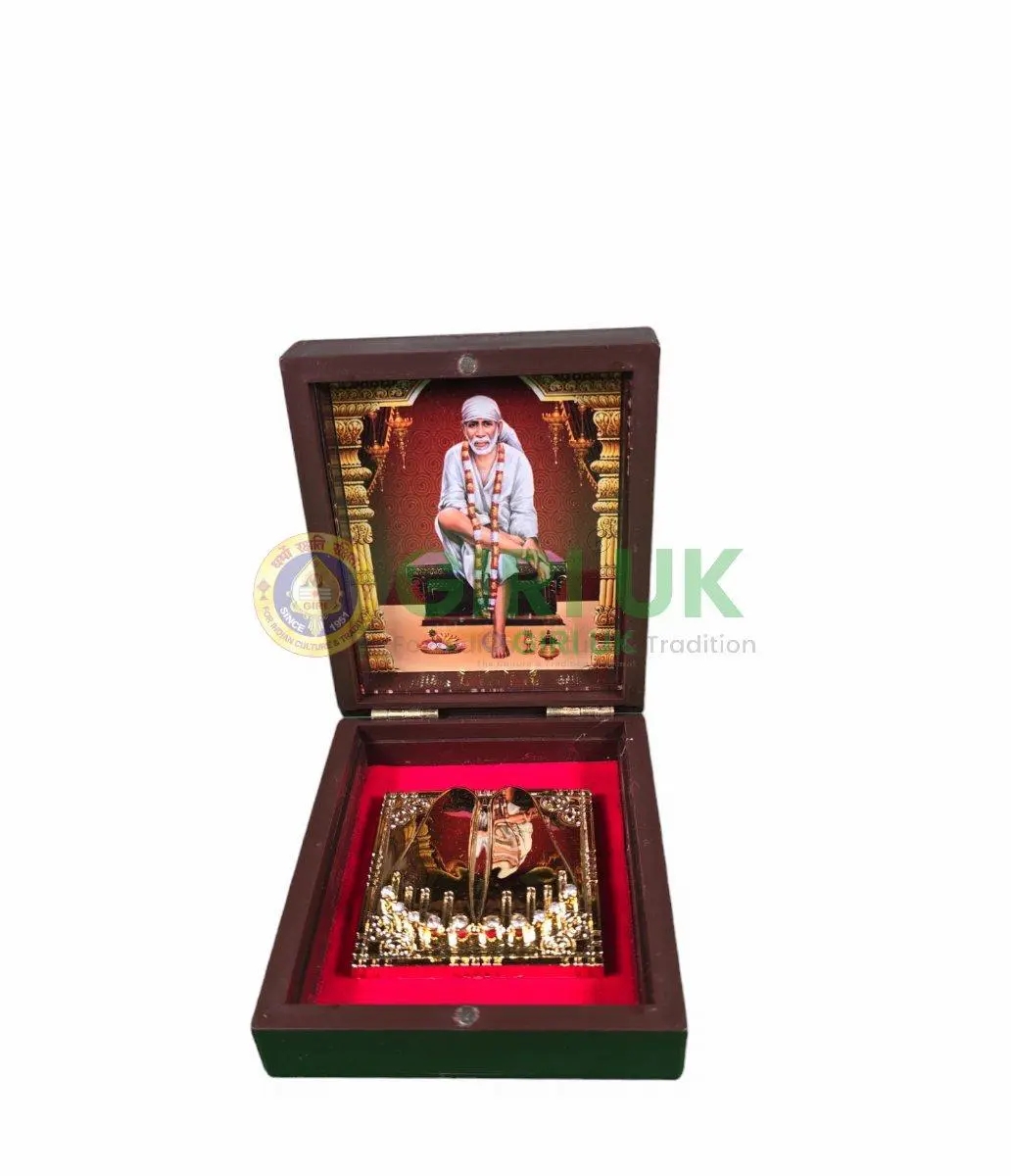 Puja Box Gold Saibaba God