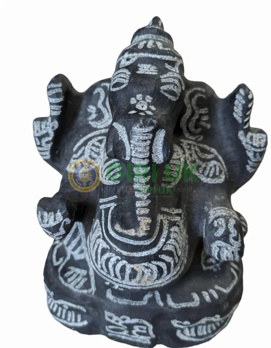 Sri Ganapati Idol - 6 inch - Stone