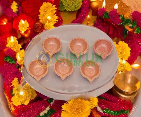 Clay Oil Lamp - Medium - 6pcs