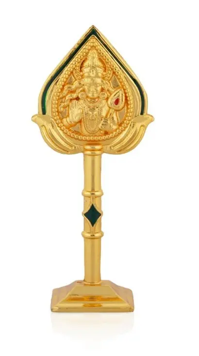 Murugan Face with Vel - GP - 4 Inch