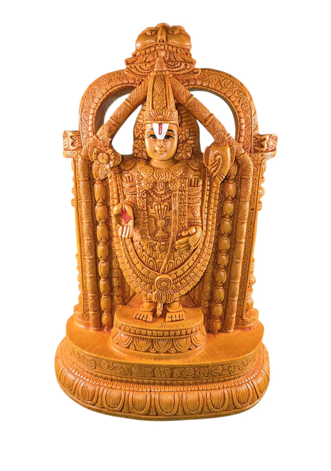 Wooden Balaji Statue