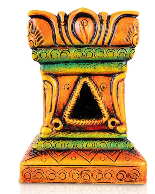 Tulasi Maadam - Punching - Terracotta Clay - 1 Feet