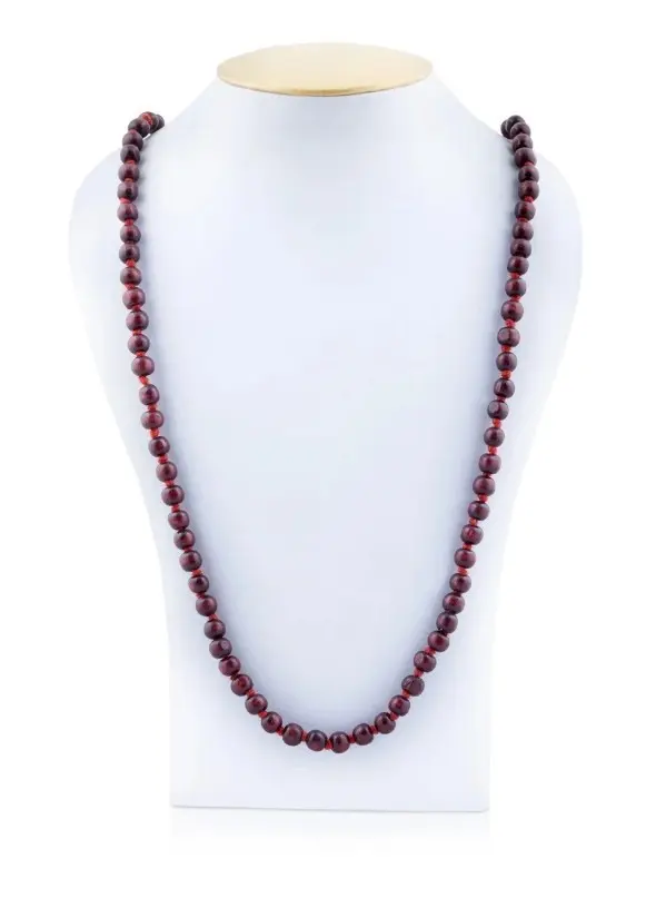 Red SW Mala Knot Spl - 8 mm