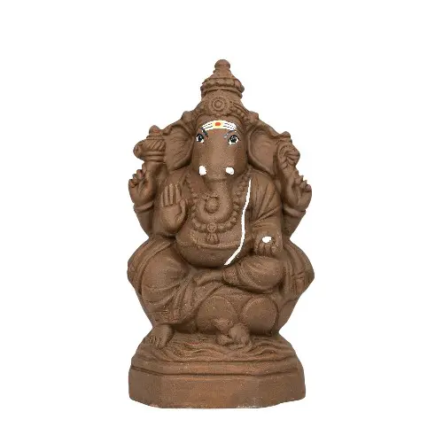 Ganapati Kamalar - Clay - 10.5 Inch Right Trunk