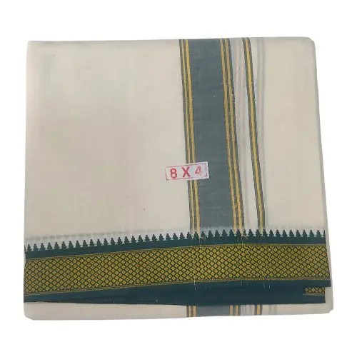 8 x 4 Mayilkan Grey Dhothi