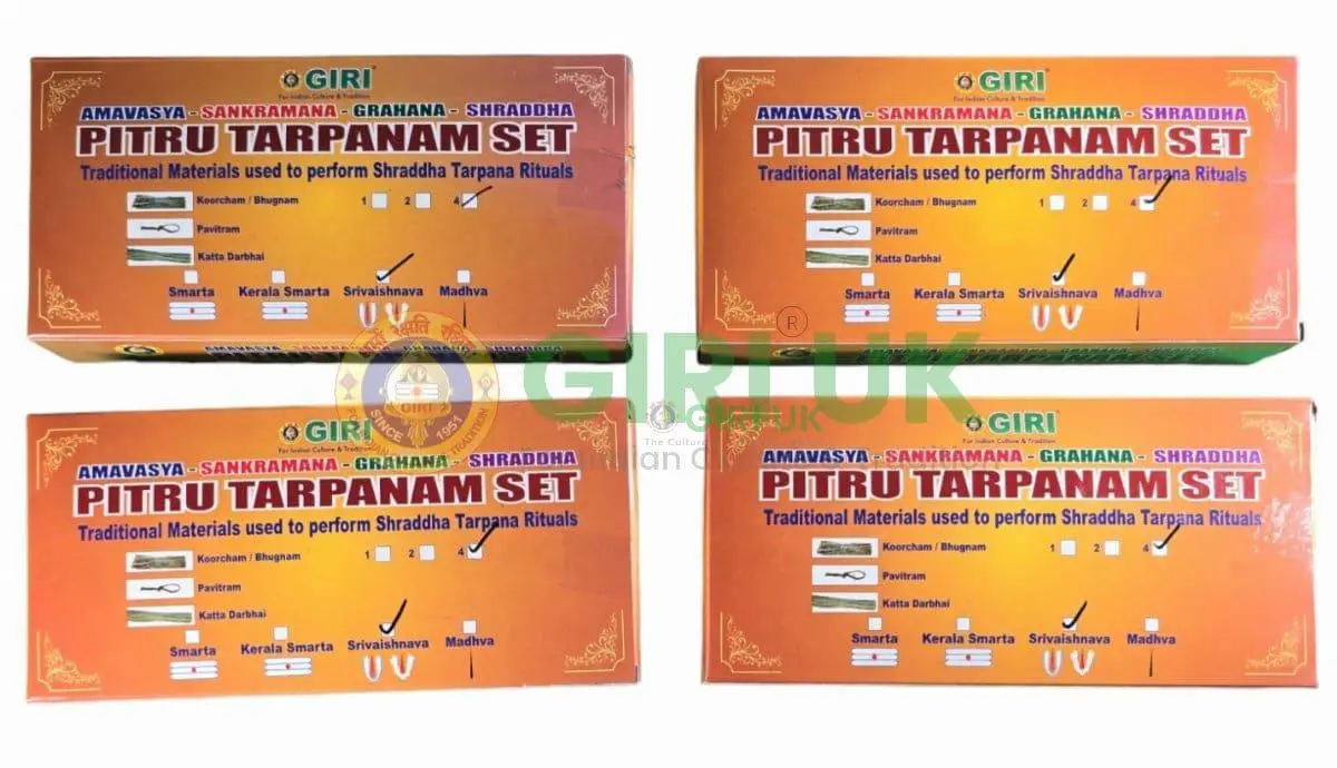 Amavasya Tarpana Darbhai Set - Iyengar-(Pack of 4)