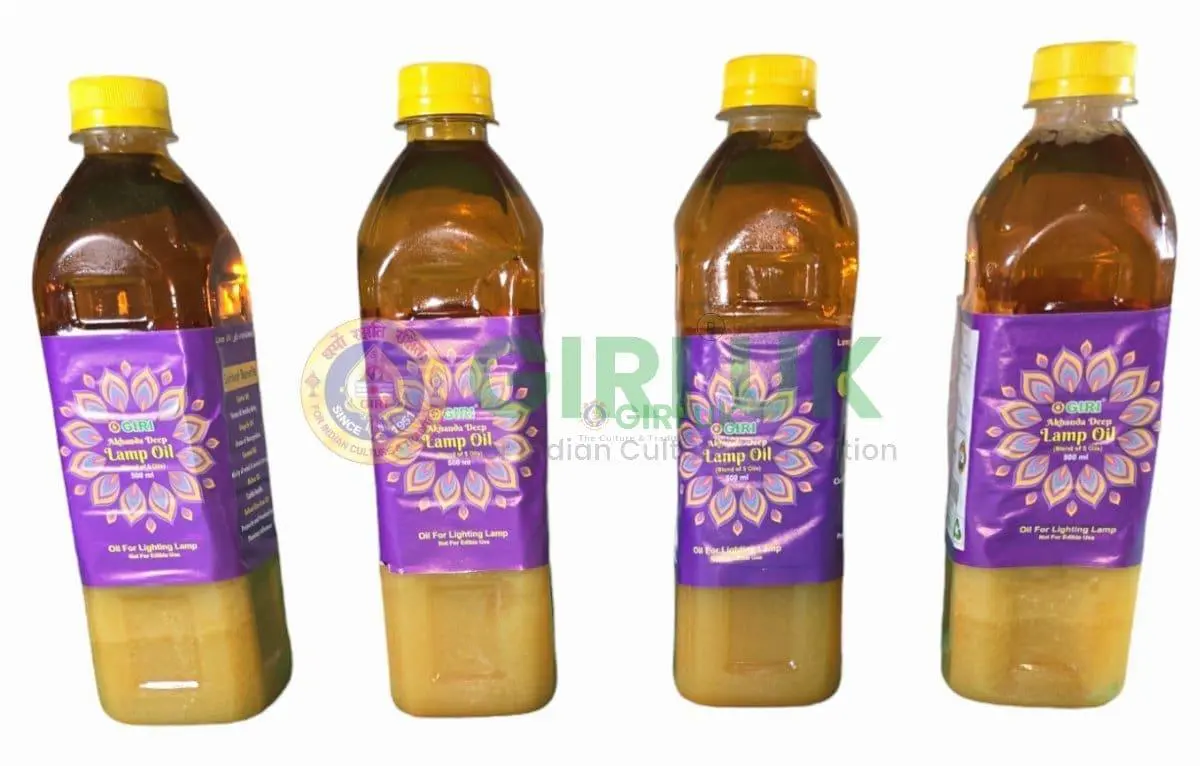Akhanda Deep Lamp Oil - 500ml-(Pack of 4)