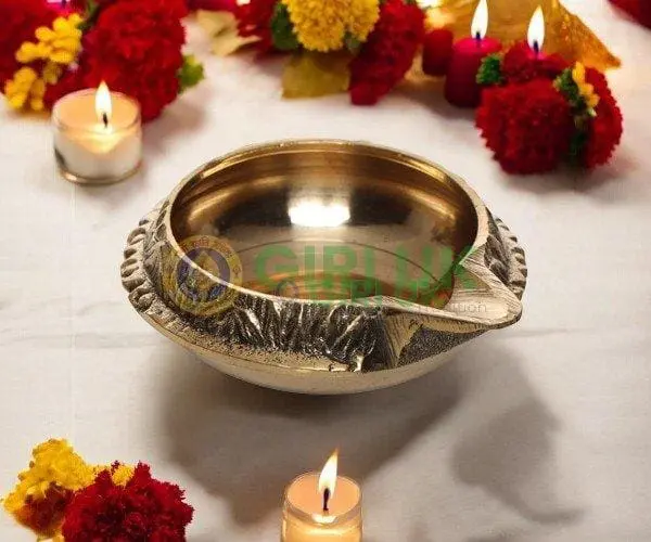 Brass Kubera Lakshmi Lamp -  70 gms