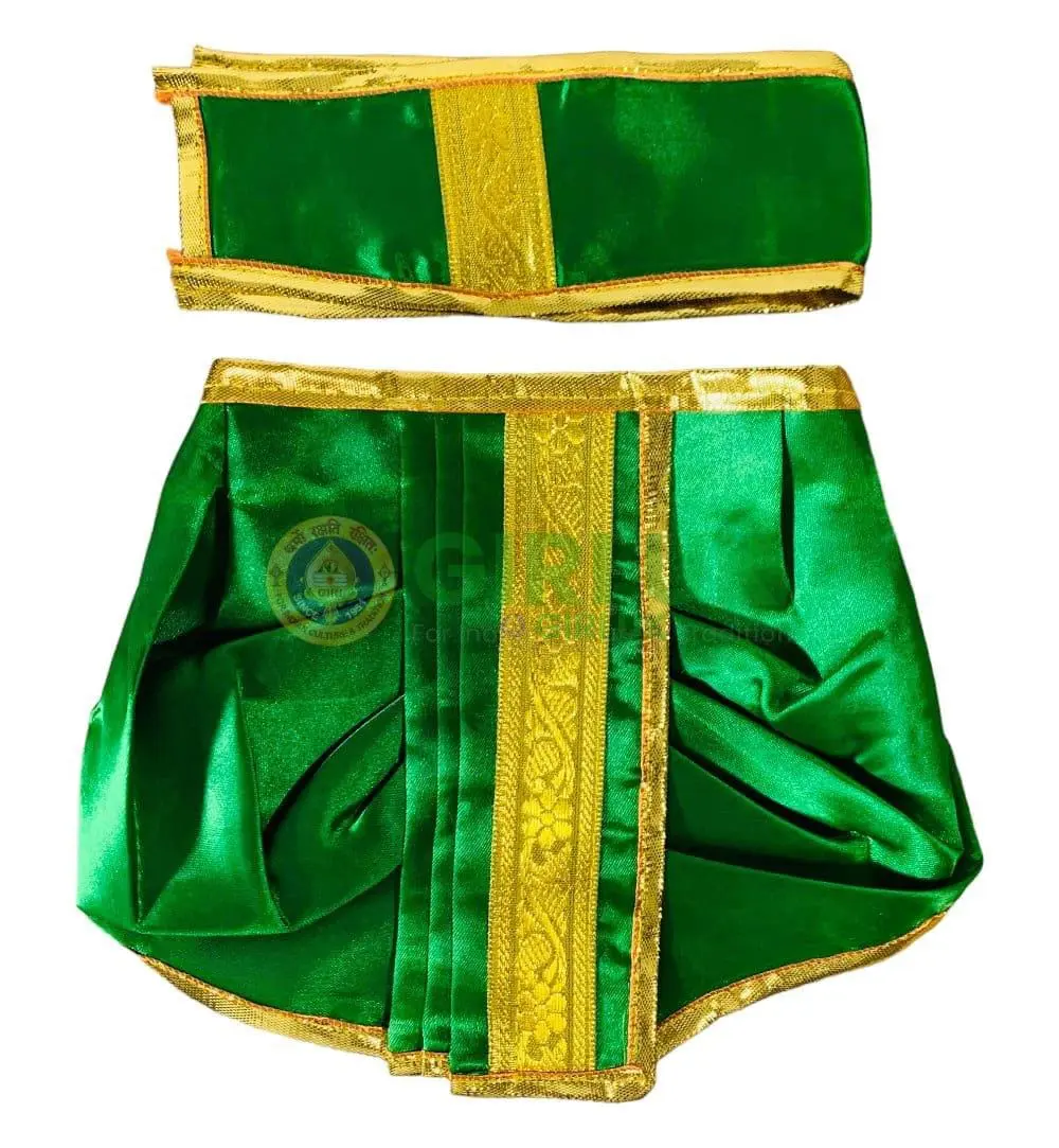 Traditional Dhoti (Panchakacham) for Deities - 7